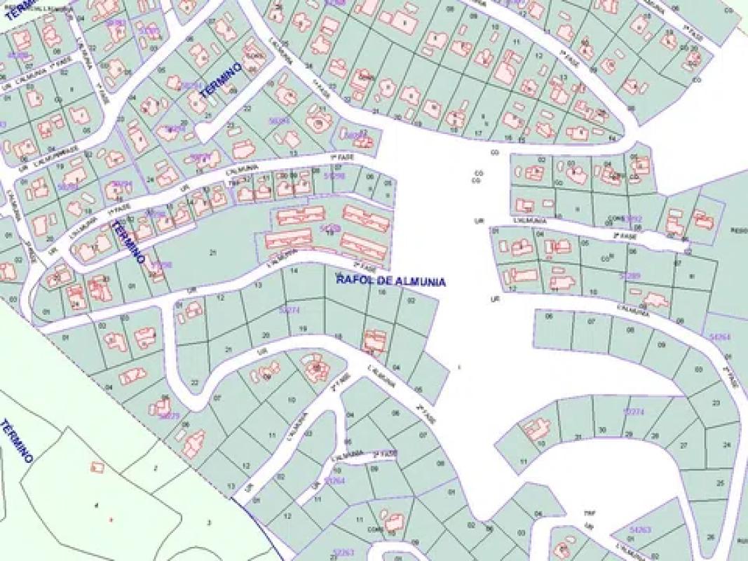 Terreno en venta en Rafol de Almunia, Alicante plan 1