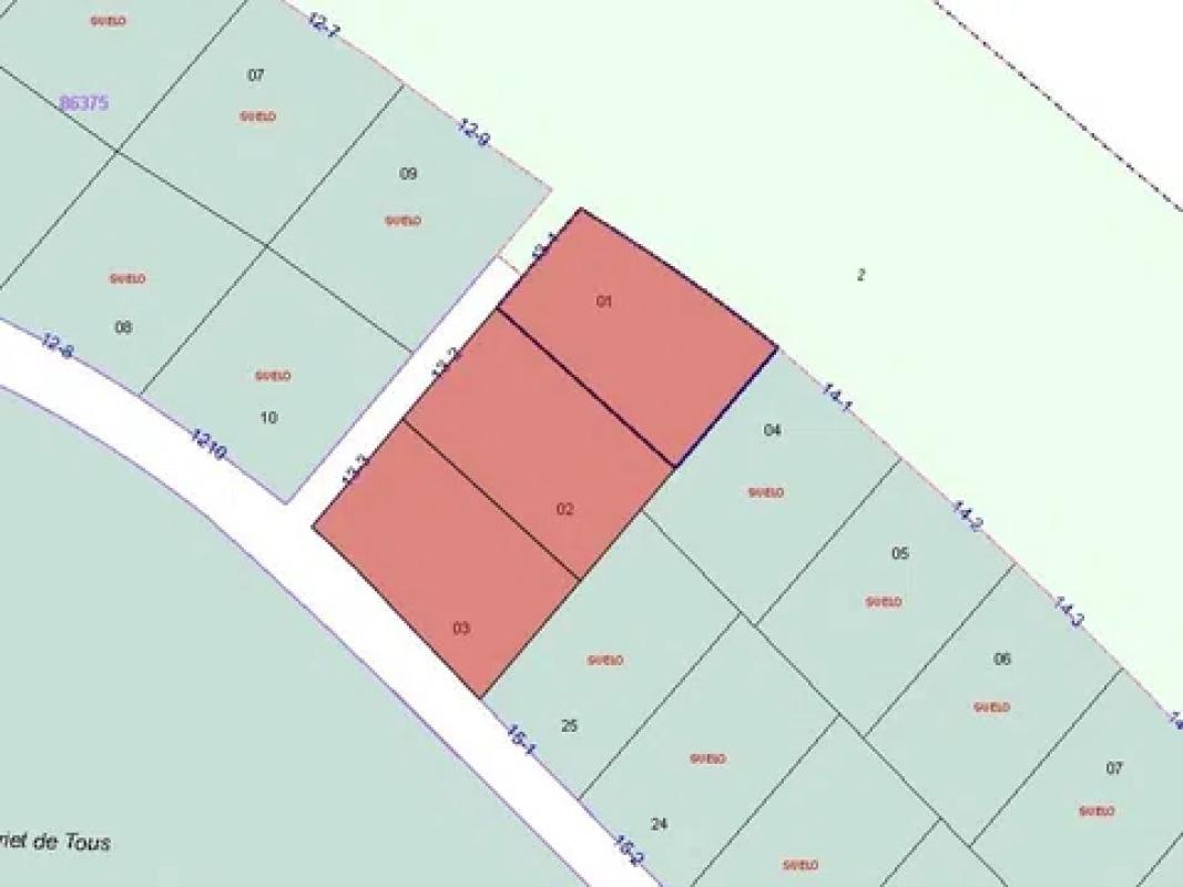 Land for sale in La Nucia, Alicante plan 1
