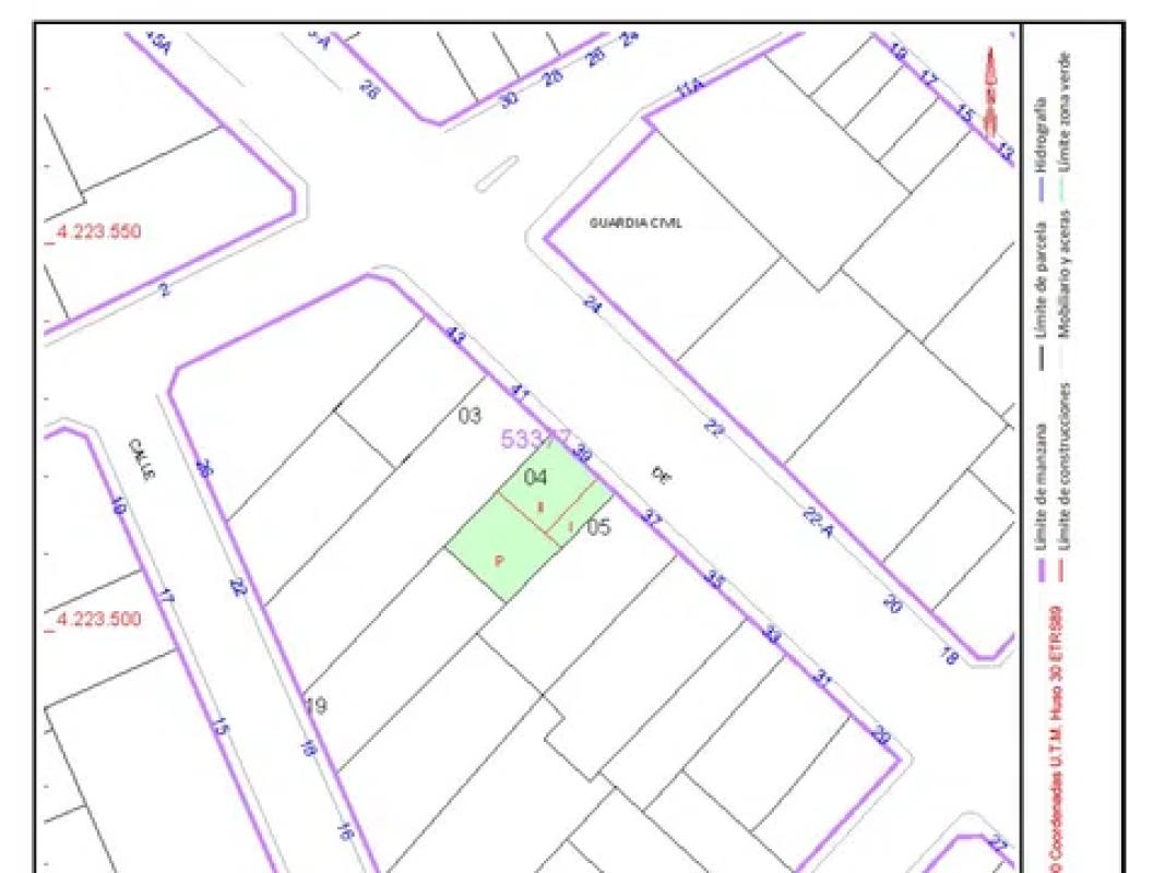 Terreno en venta en Dolores, Alicante plan 1