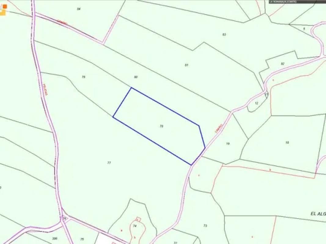 Terreno en venta en La Romana, Alicante plan 1