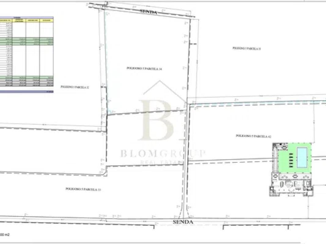 Land for sale in Benidoleig, Alicante plan 4