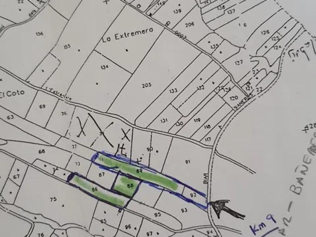 Terreno en venta en Biar, Alicante plan 1