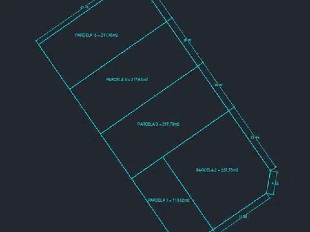 Land for sale in Castalla, Alicante plan 1