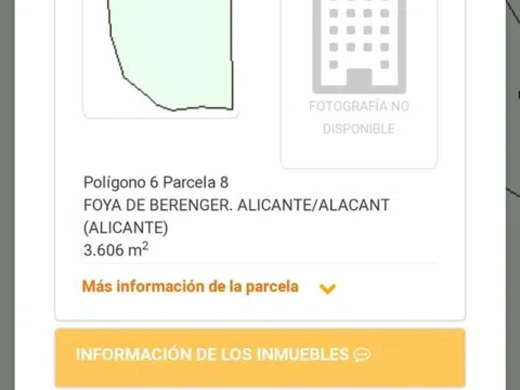 Terreno en venta en Busot, Alicante plan 1