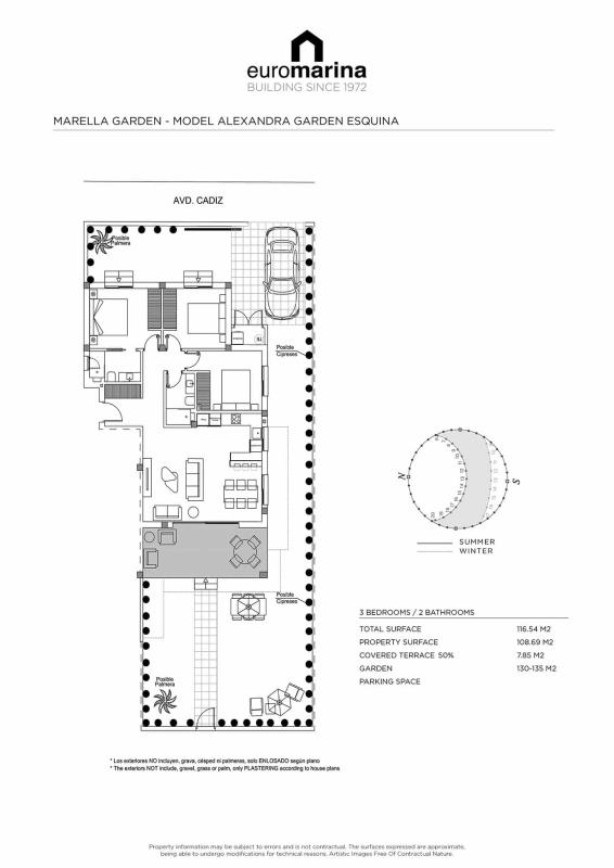 Marella Garden Alexandra, Rojales
 plan 3