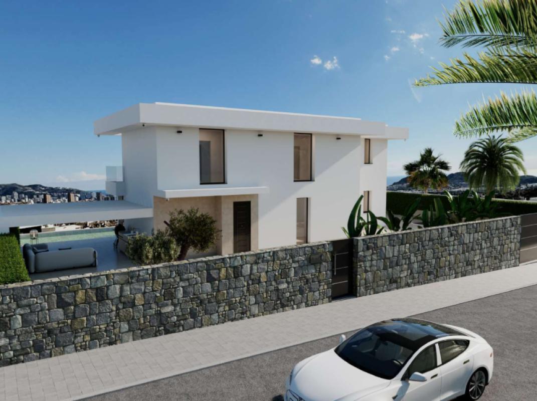 Obra nueva 2 Villas en Sierra Cortina en Finestrat (Revista) photo 3