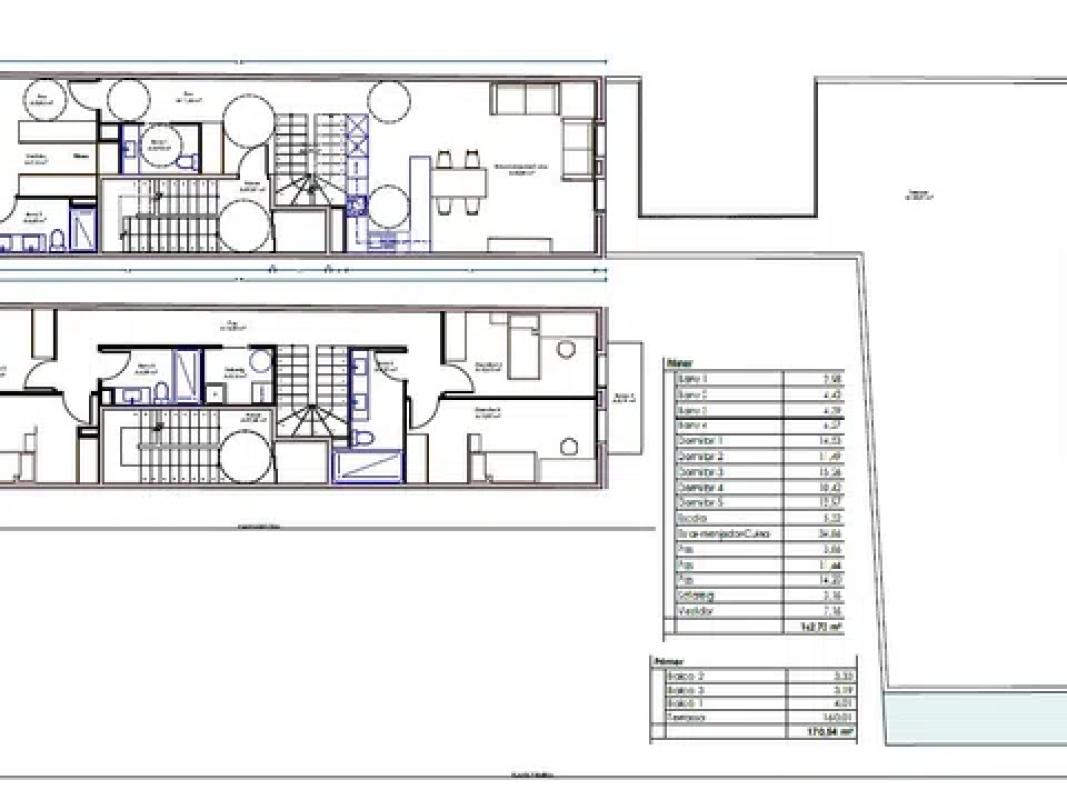 Obra nueva Mataró Centro en Mataró (Revista) plan 1