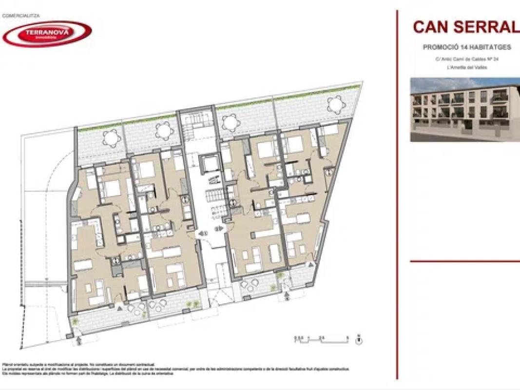 New construction NOU CAN SERRAL in L'Ametlla del Vallès plan 1