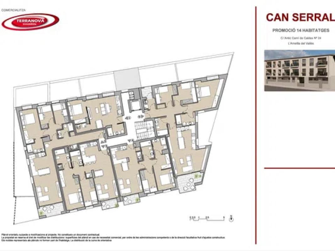New construction NOU CAN SERRAL in L'Ametlla del Vallès plan 2