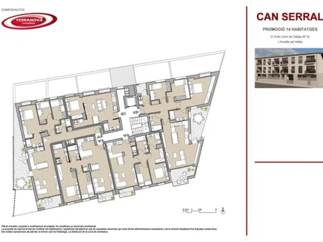 New construction NOU CAN SERRAL in L'Ametlla del Vallès plan 3