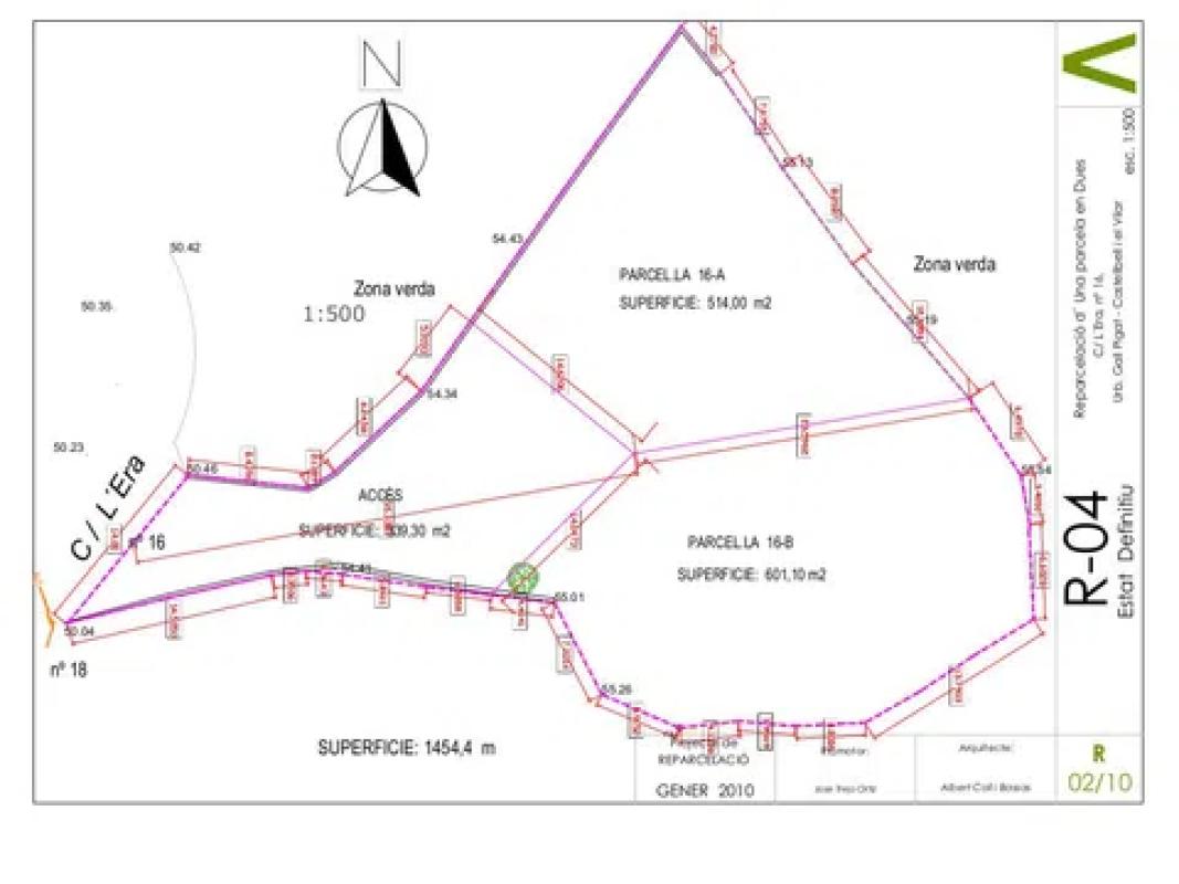 Sprzedaż niezależnego domku jednorodzinnego w Calle de L'Era, 16, Castellbell i el Vilar plan 2