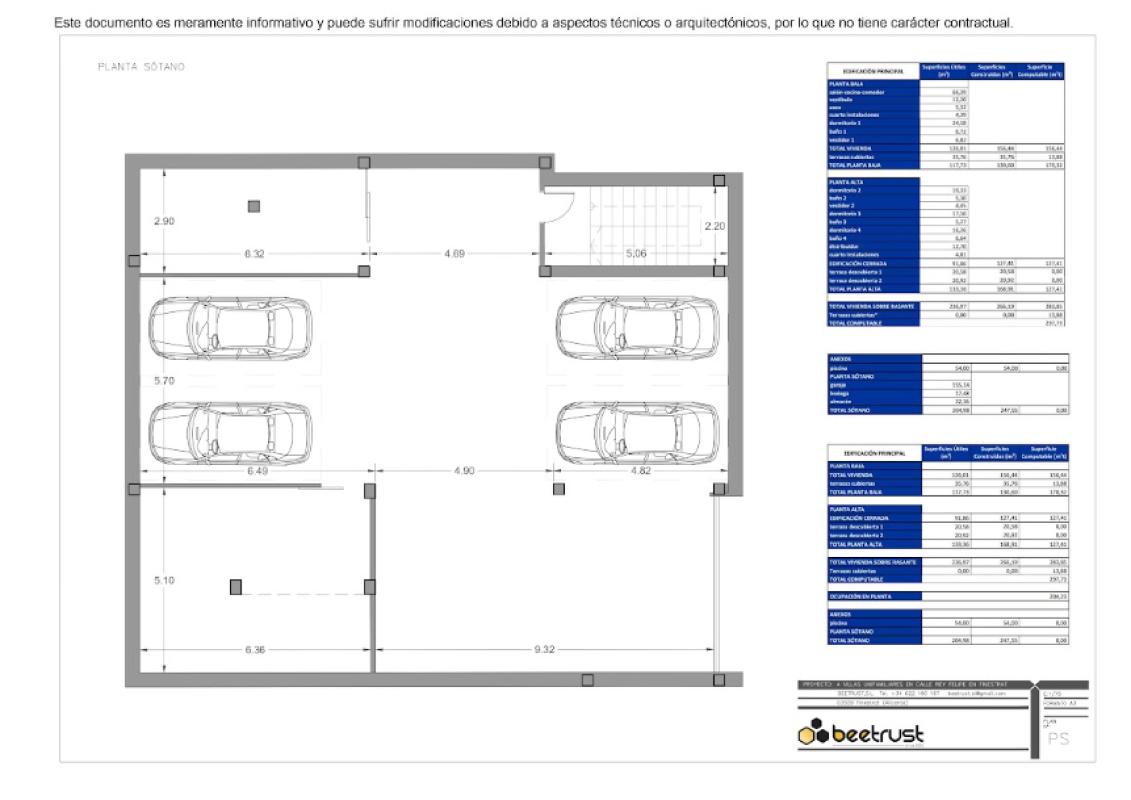 Venta de chalet independiente en Calle Rey Felipe II, 22, 28, Finestrat
 plan 1