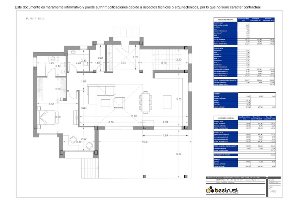 Venta de chalet independiente en Calle Rey Felipe II, 22, 28, Finestrat
 plan 4