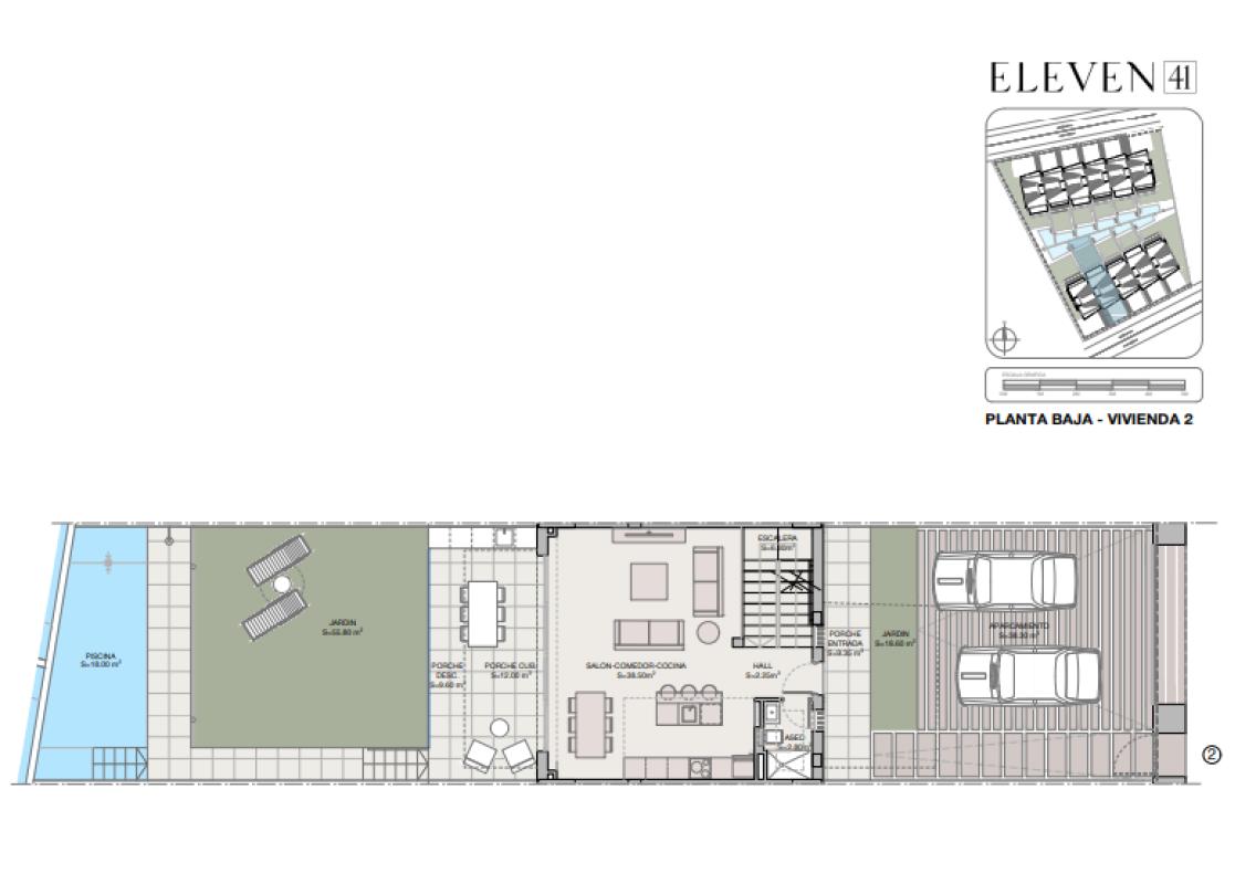 Sale of townhouse in  Calle República Dominicana , Estepona plan 1