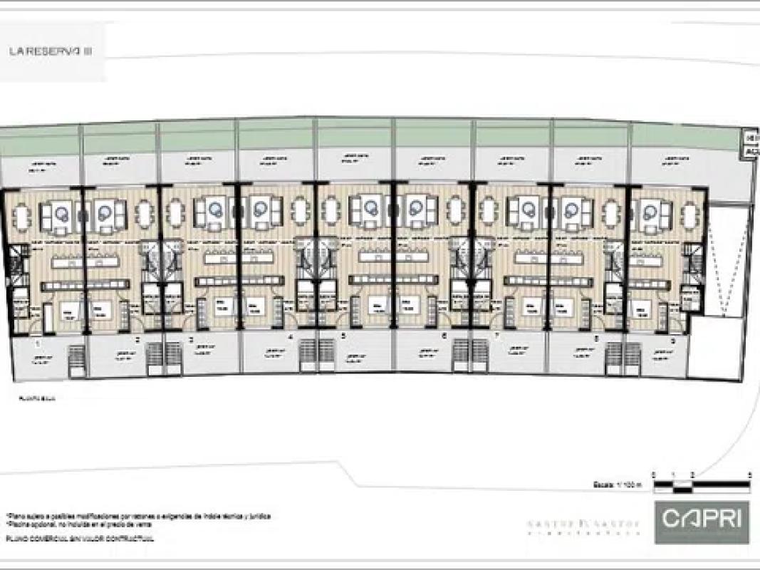 Venta de chalet adosado en  Río de Madera s/n , Murcia plan 2