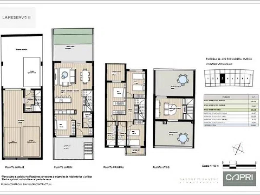 Venta de chalet adosado en  Río de Madera s/n , Murcia plan 5