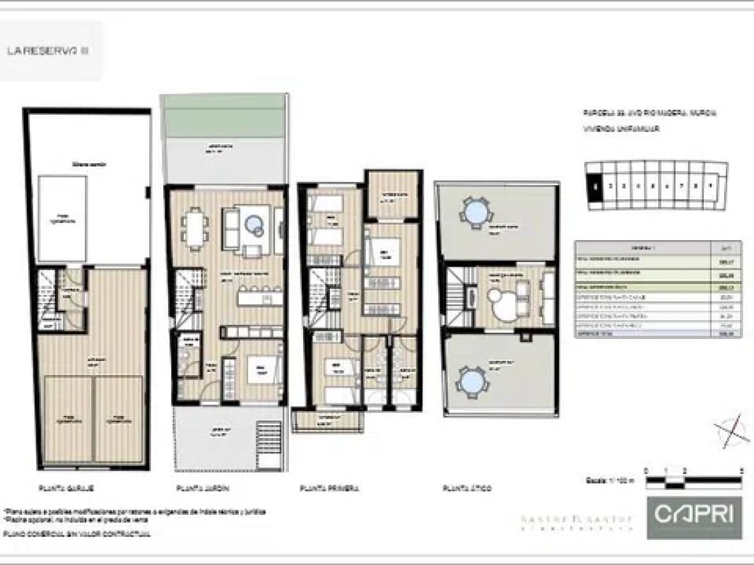 Venta de chalet adosado en  Río de Madera s/n , Murcia plan 11