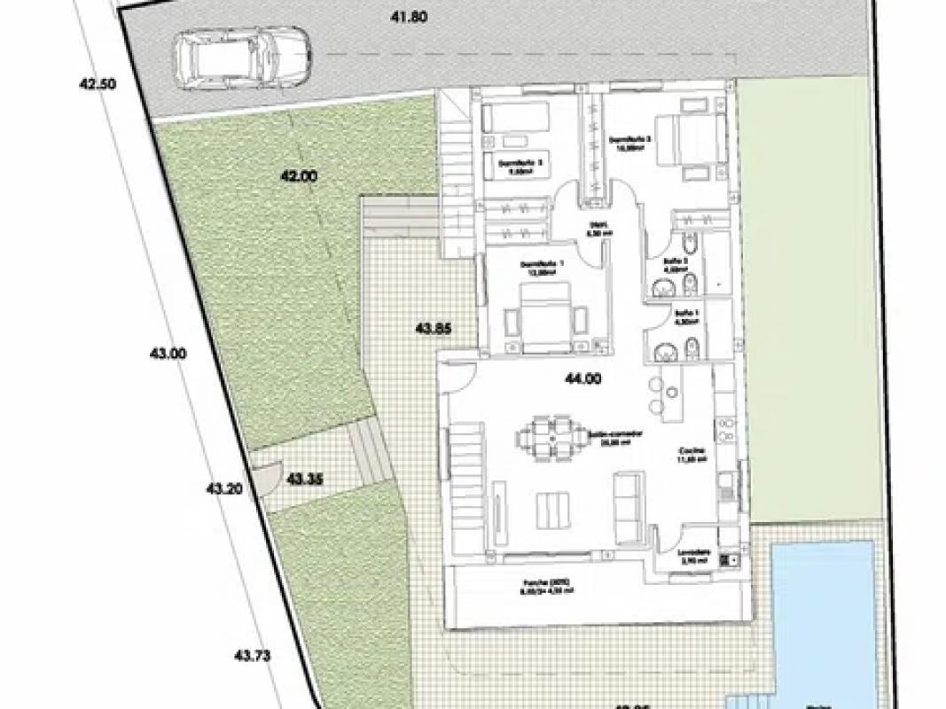Venta de chalet independiente en Calle Felipe II, 16, Mazarrón
 plan 1