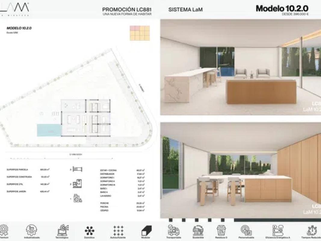 Venta de chalet independiente en Monet, 48, Molina de Segura
plan 3