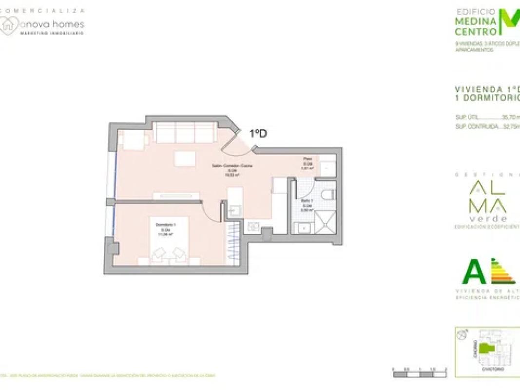 Venta de duplex en Victorio, 19, Murcia plan 2