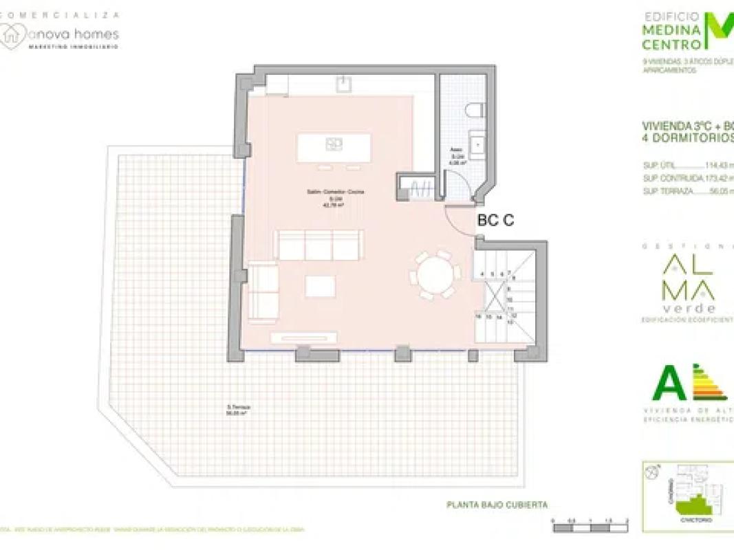 Venta de duplex en Victorio, 19, Murcia plan 7