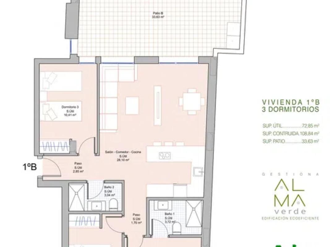 Venta de duplex en Victorio, 19, Murcia plan 8