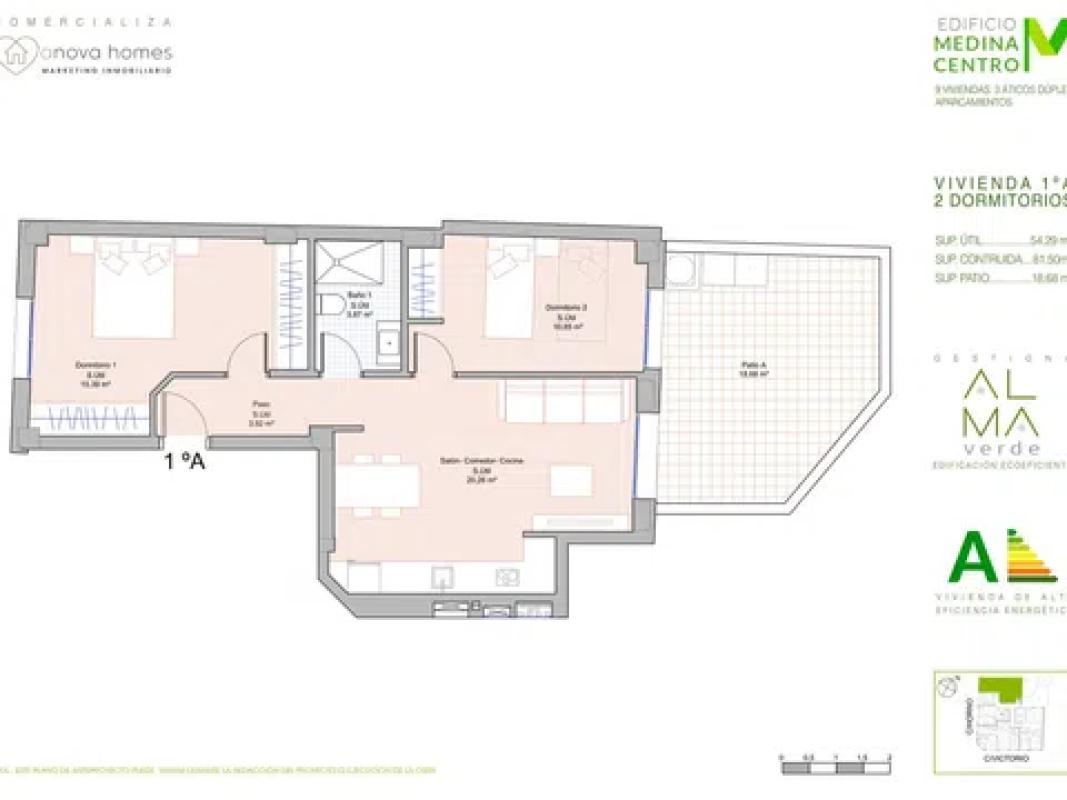 Venta de duplex en Victorio, 19, Murcia plan 9
