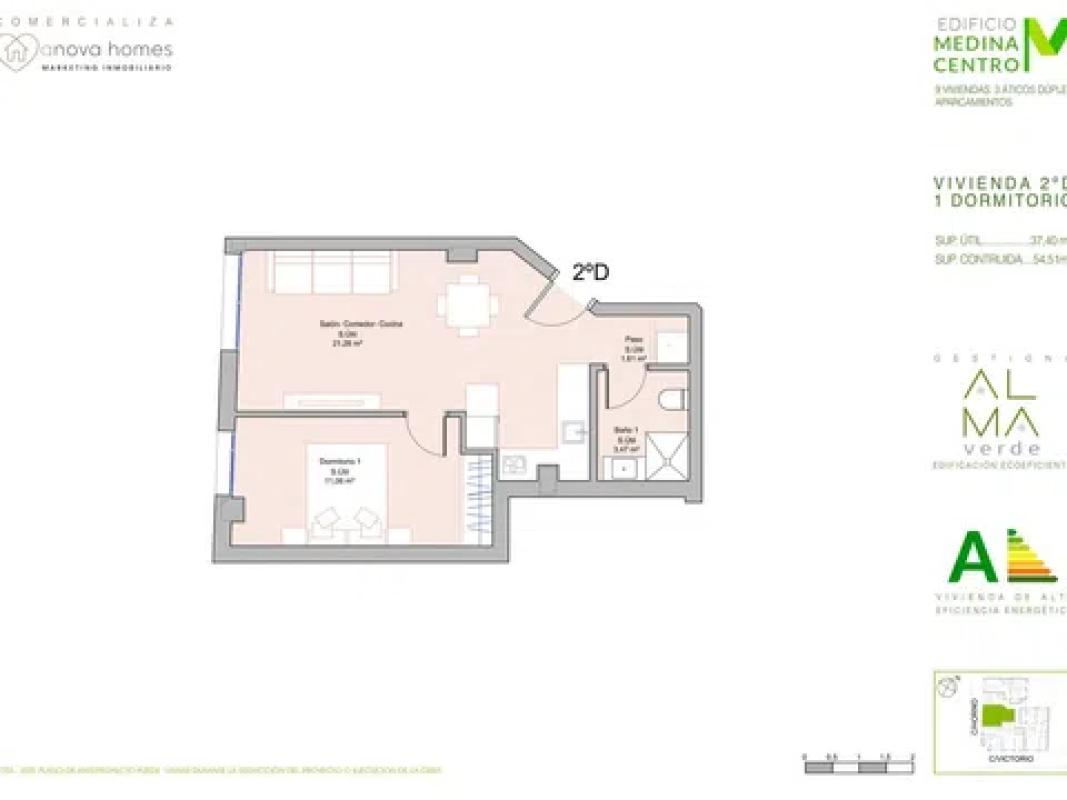 Venta de duplex en Victorio, 19, Murcia plan 12