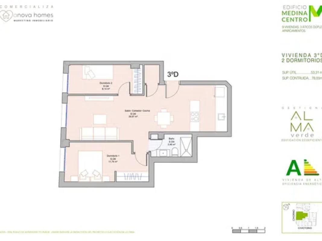 Venta de duplex en Victorio, 19, Murcia plan 15