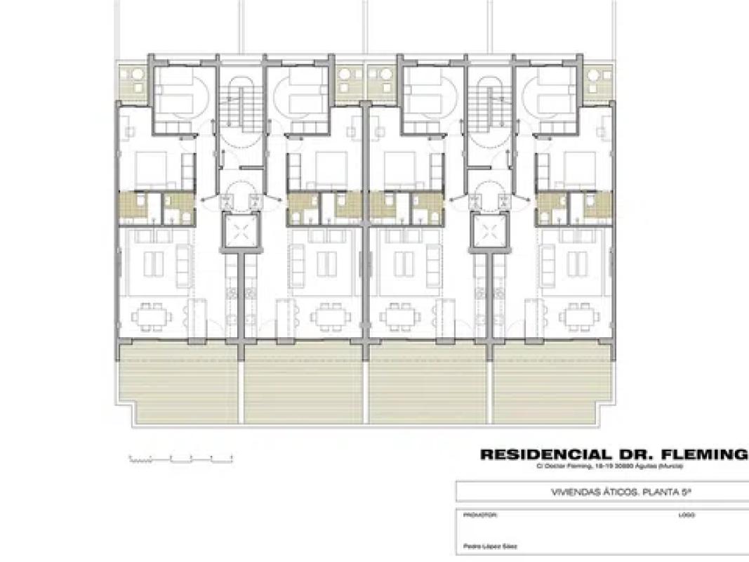 Venta de ático en  Calle Doctor Fleming, 19, Águilas plan 4
