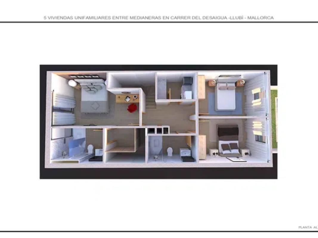 Venta de chalet adosado en  Calle DESAIGUA s/n , Llubi plan 2