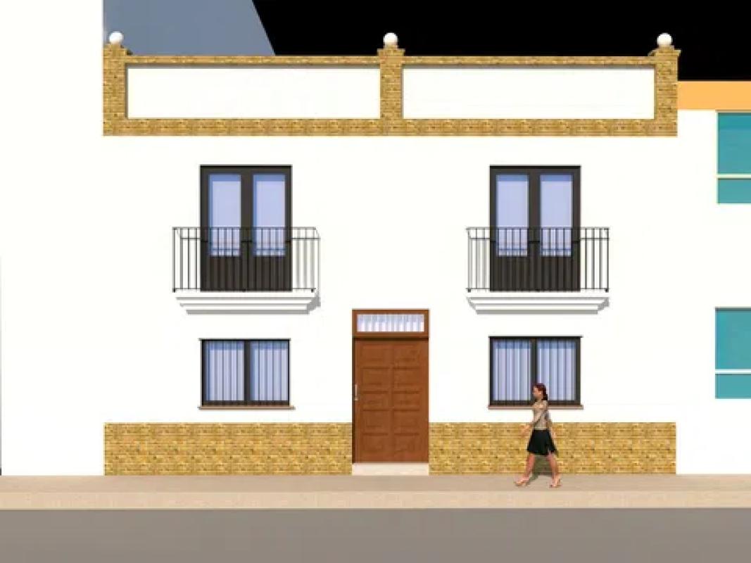 Obra nueva Calle Dos Hermanas, Pañoleta Camas en Camas (Revista) plan 1