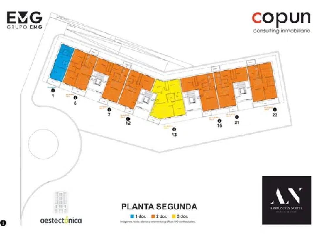 Obra nueva Residencial Arriondas Norte en Arriondas (Revista) plan 1