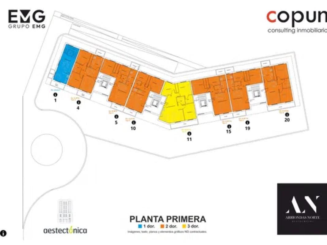 Obra nueva Residencial Arriondas Norte en Arriondas (Revista) plan 2