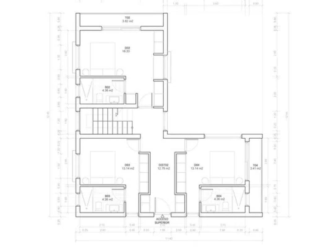 Obra nueva Vivienda unifamiliar en Tezangos en Ribadesella (Revista) plan 1