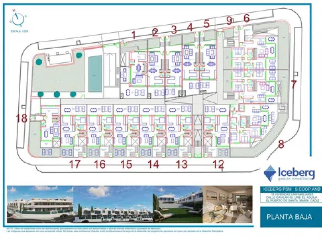 Obra nueva Iceberg PSM en El Puerto de Santa María (Revista) plan 2