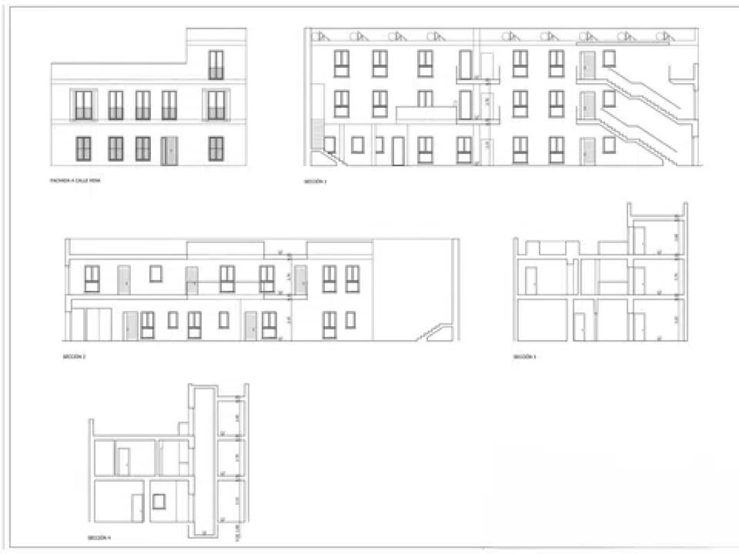 Obra nueva en Rota, Edificio Mina en Rota (Revista) plan 3