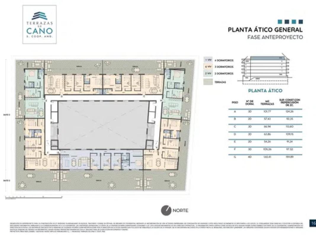 Obra nueva TERRAZAS DE CANO, S.COOP.AND. en El Puerto de Santa María (Revista) plan 4