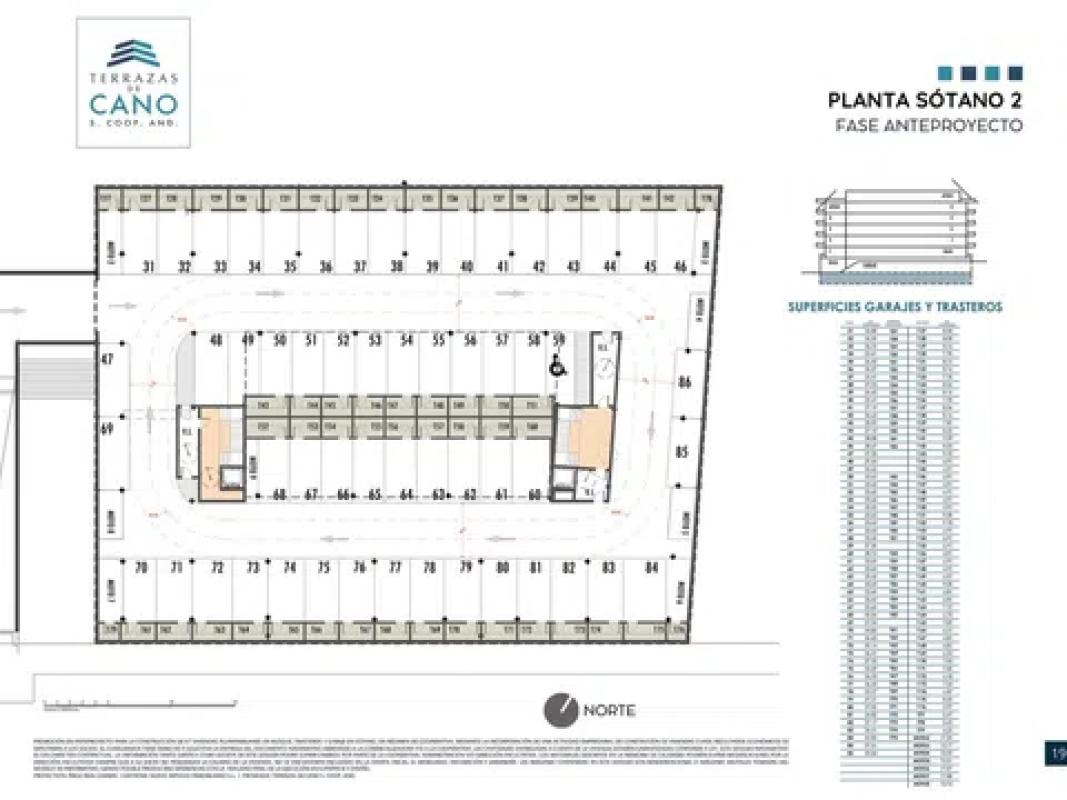 Obra nueva TERRAZAS DE CANO, S.COOP.AND. en El Puerto de Santa María (Revista) plan 5