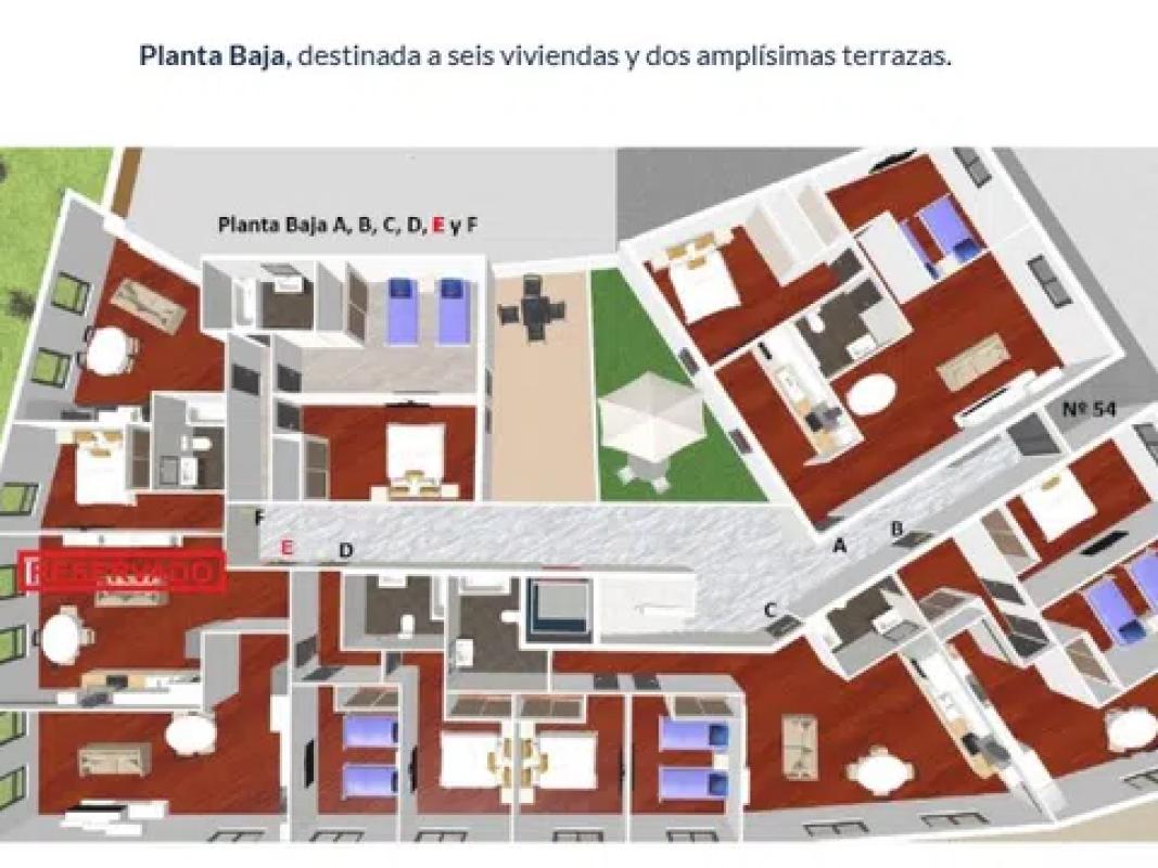 Venta de piso en Avenida García Jiménez, 54, Muel
plan 1