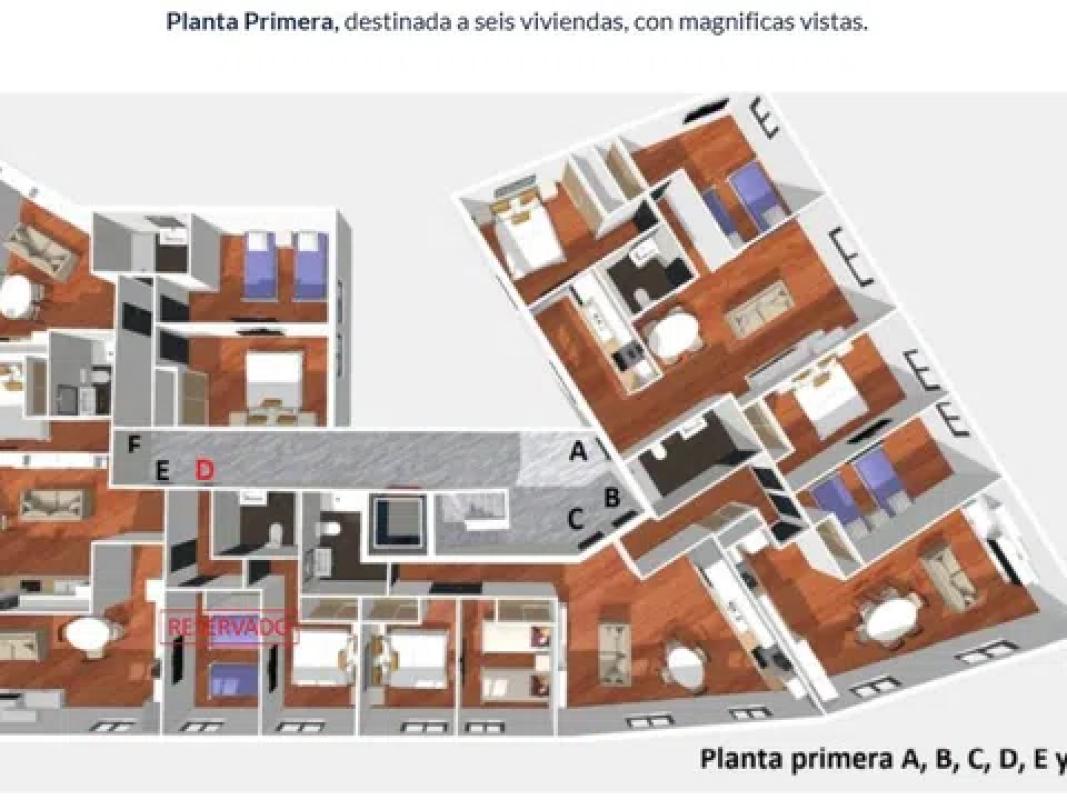 Venta de piso en Avenida García Jiménez, 54, Muel
plan 2