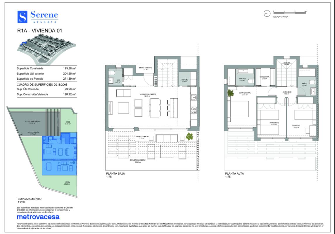 Продажа таунхауса в Calle Amatista , Эстепона plan 1