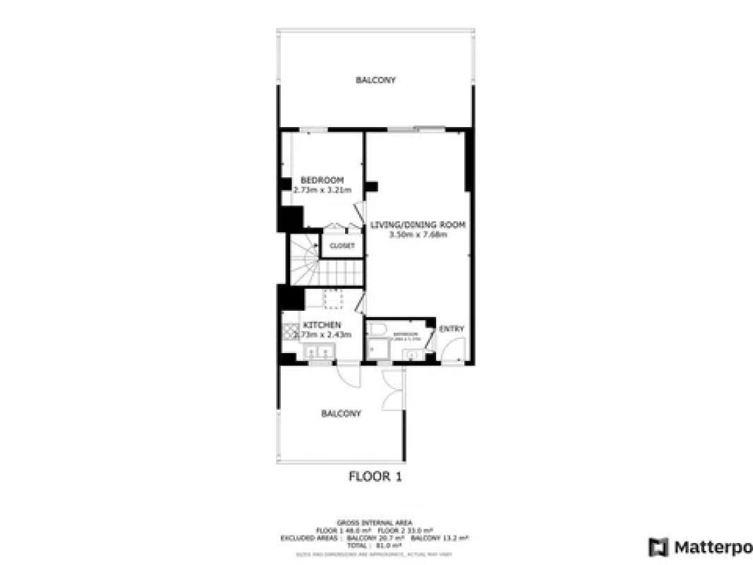 Venta de ático en Barrio Les Bassetes-El Marjal, Denia plan 1