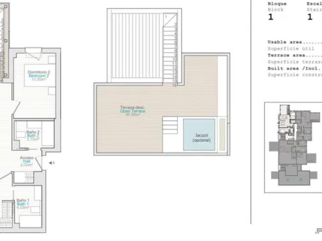 Venta de ático en Centro Urbano, Denia plan 1