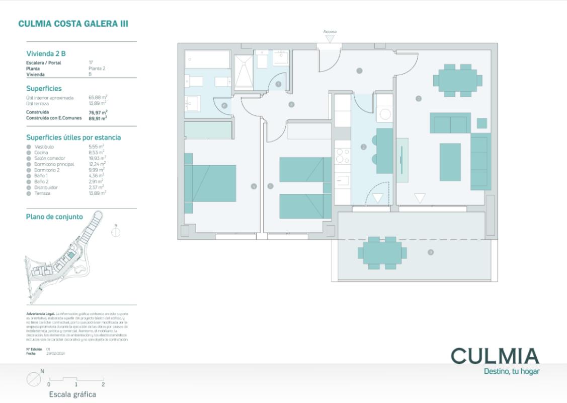 Costa Galera III, Velilla-Taramay
plan 5