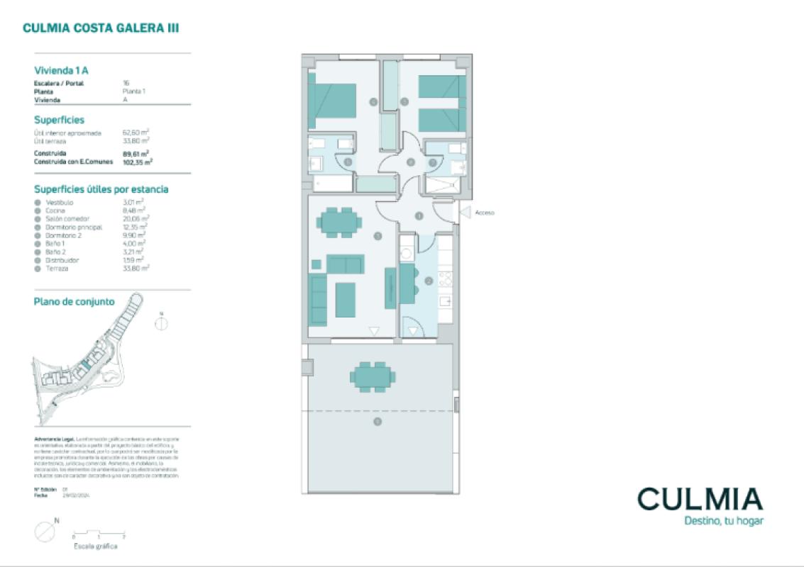 Costa Galera III, Velilla-Taramay
plan 5