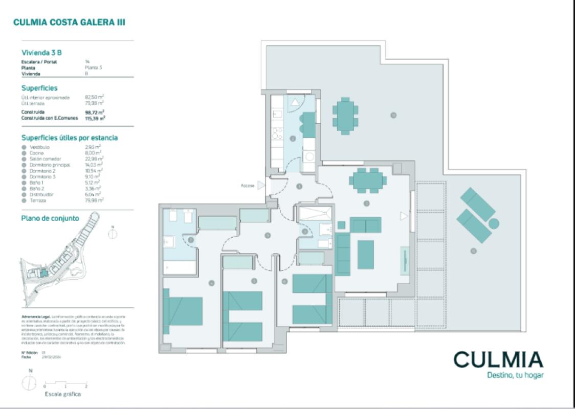 Costa Galera III, Velilla-Taramay
plan 5