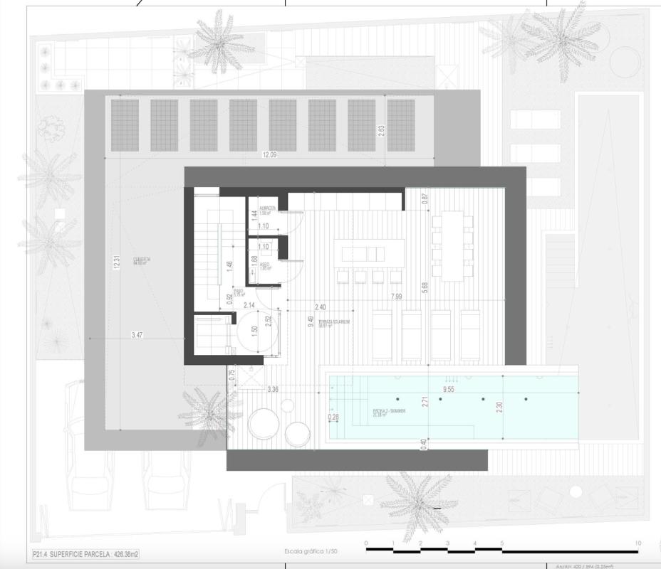 Obra nueva Villas Alana en Torre-Pacheco (Revista) plan 3