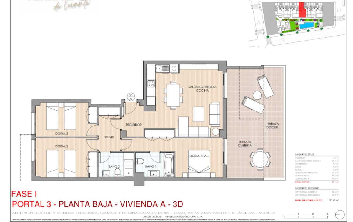 TERRAZAS DE LEVANTE apart, Águilas
plan 1