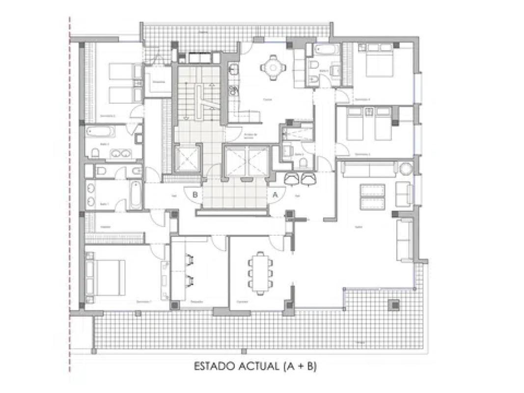 Venta de piso en Avenida Doctor Gadea, 1, Alicante / Alacant
 plan 1